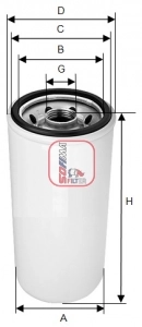 Filtre à carburant SOFIMA S 4140 NR