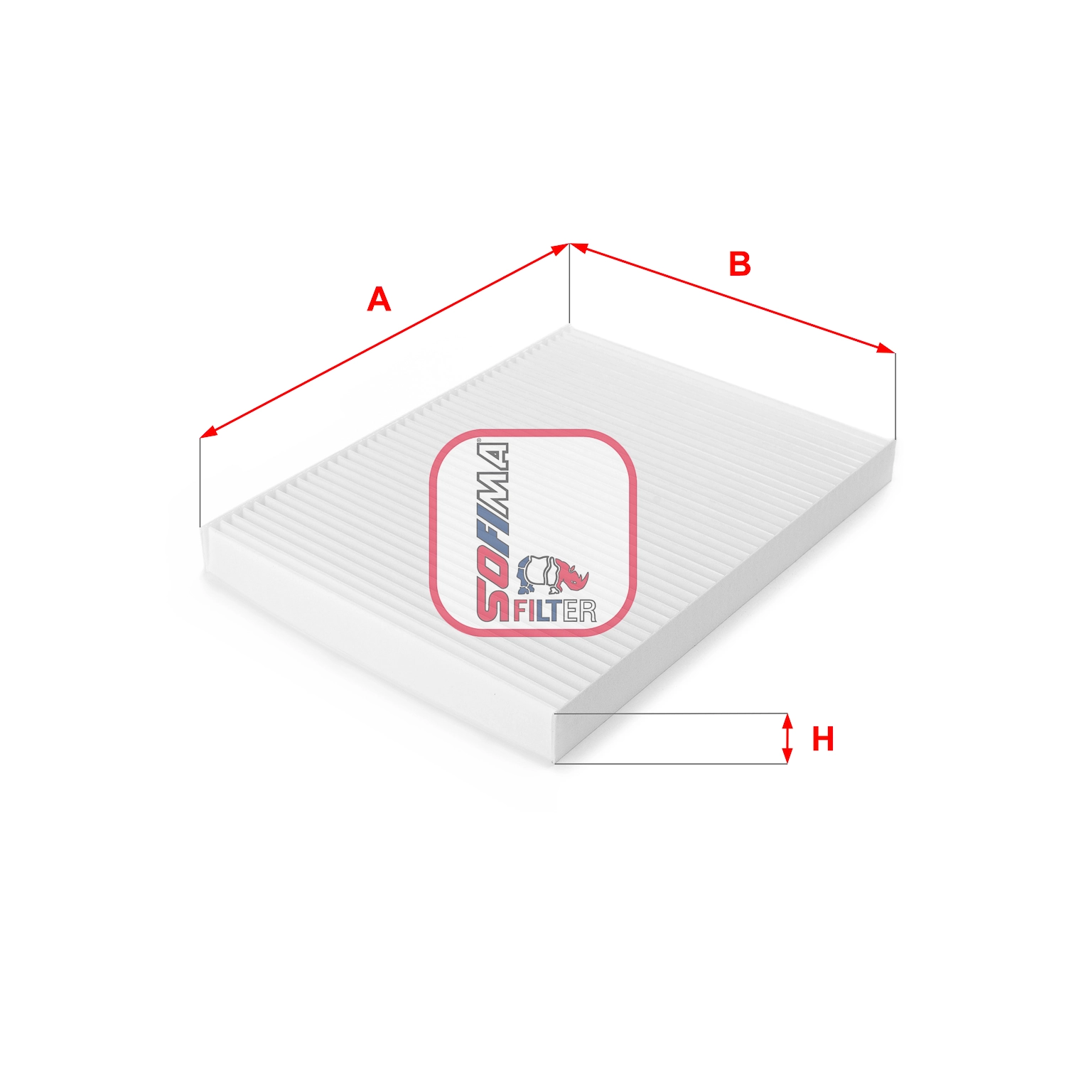 Filtre, air de l'habitacle SOFIMA S 3006 C