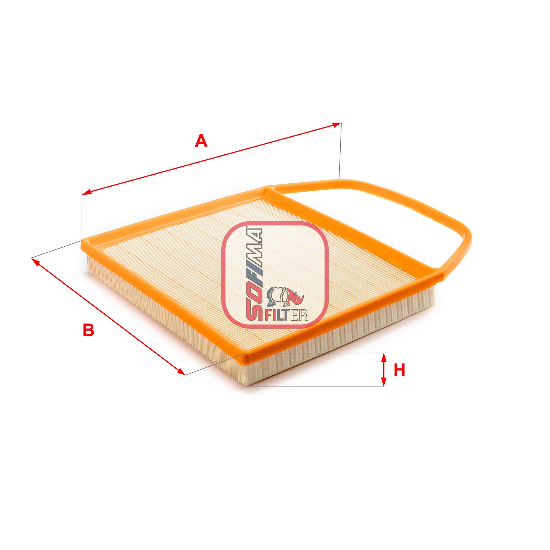 Filtre à air SOFIMA S 3A44 A