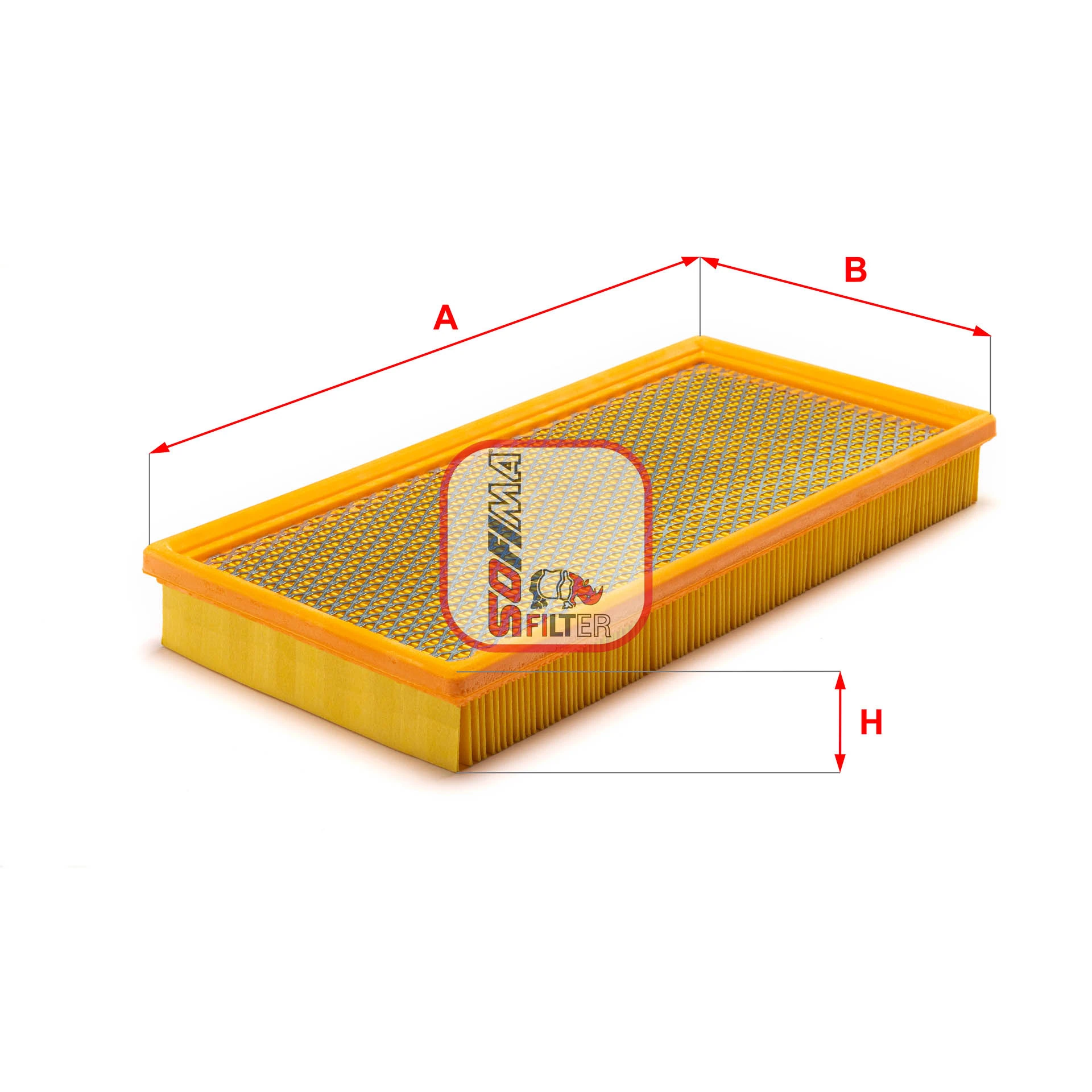 Filtre à air SOFIMA S 0972 A