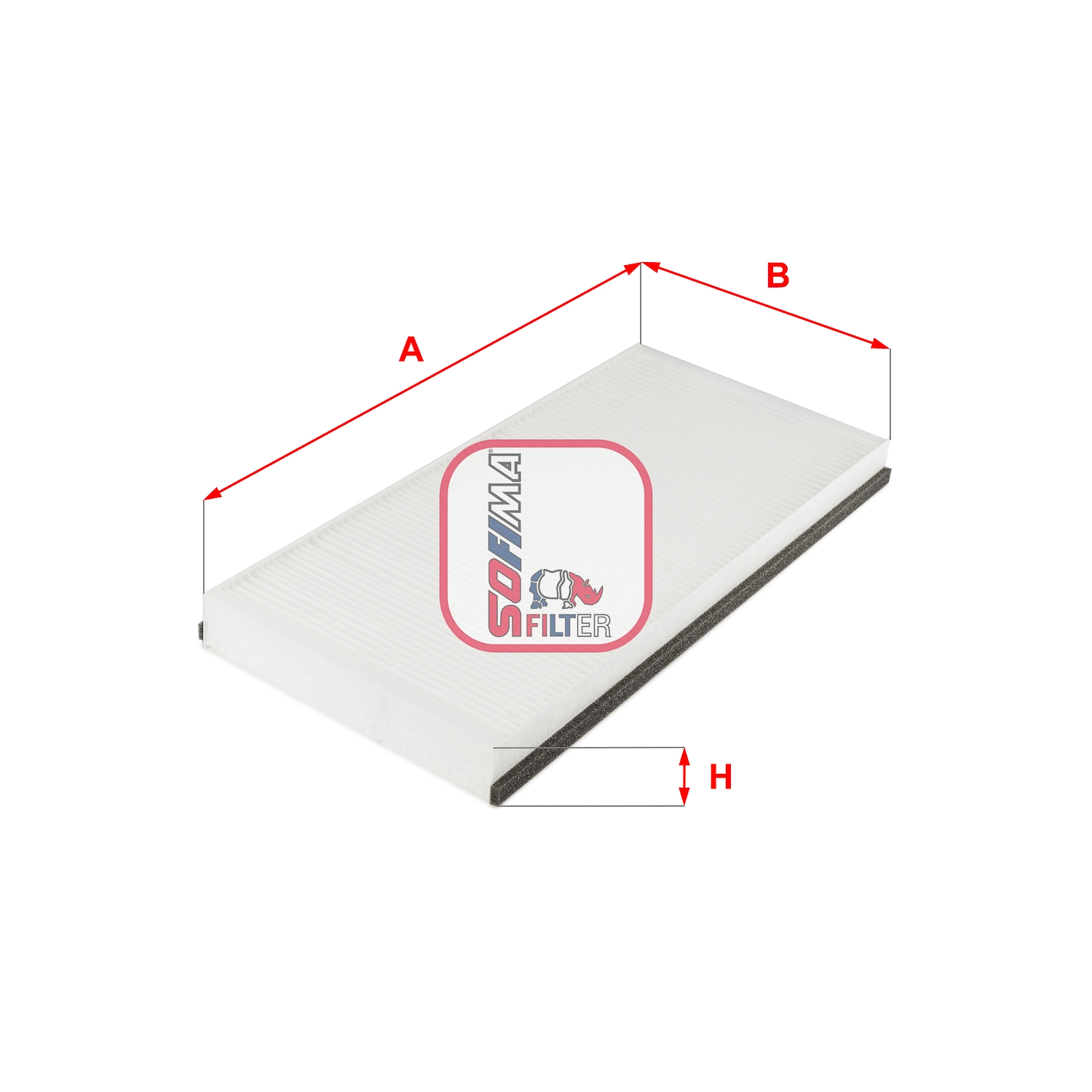 Filtre, air de l'habitacle SOFIMA S 3247 C