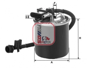 Filtre à carburant SOFIMA S 4193 NR