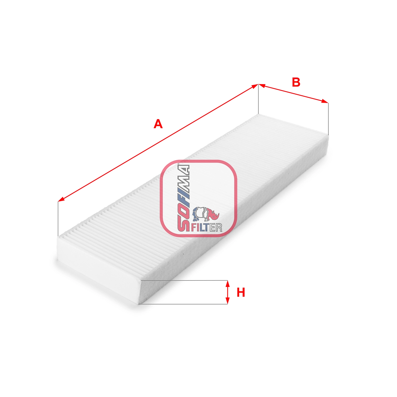 Filtre, air de l'habitacle SOFIMA S 3156 C
