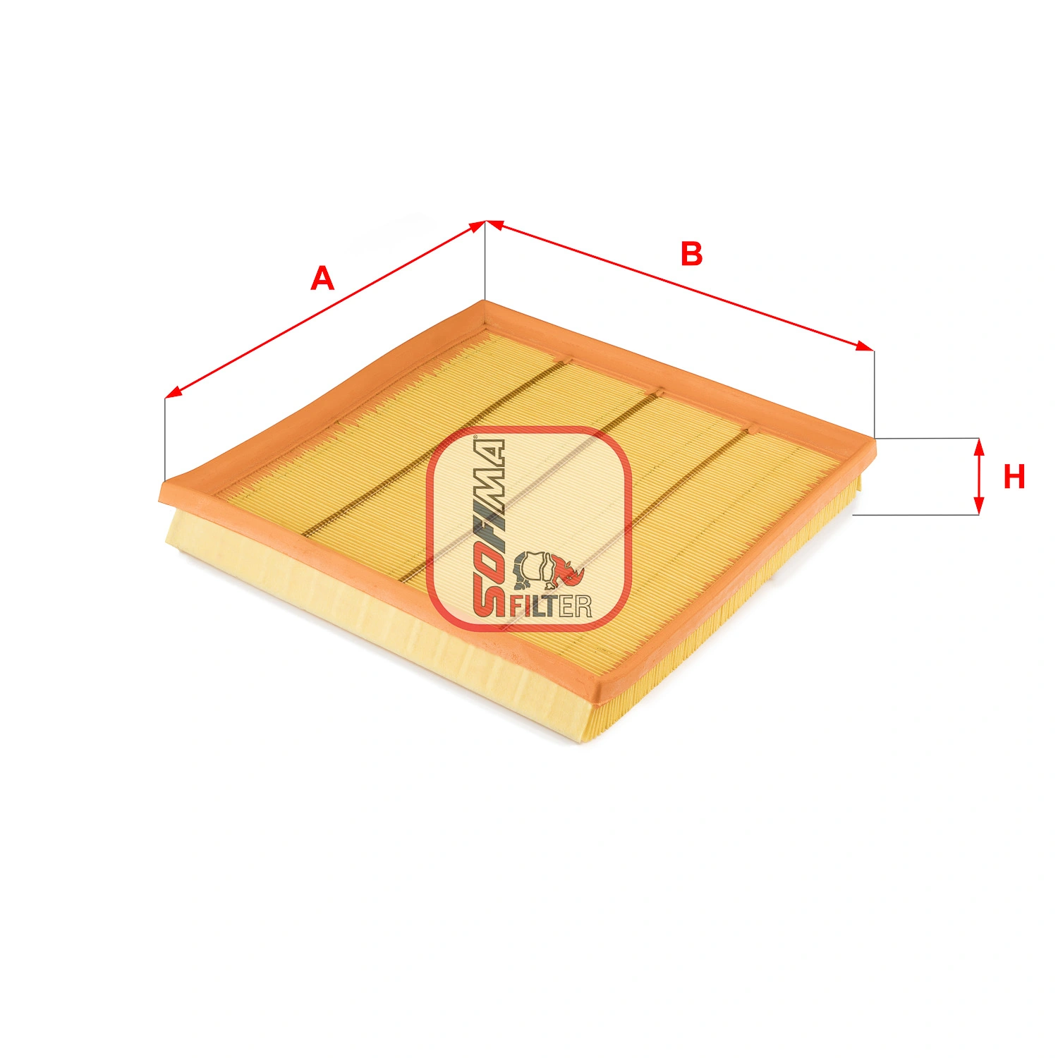 Filtre à air SOFIMA S 3714 A