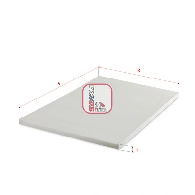 Filtre, air de l'habitacle SOFIMA S 3622 C