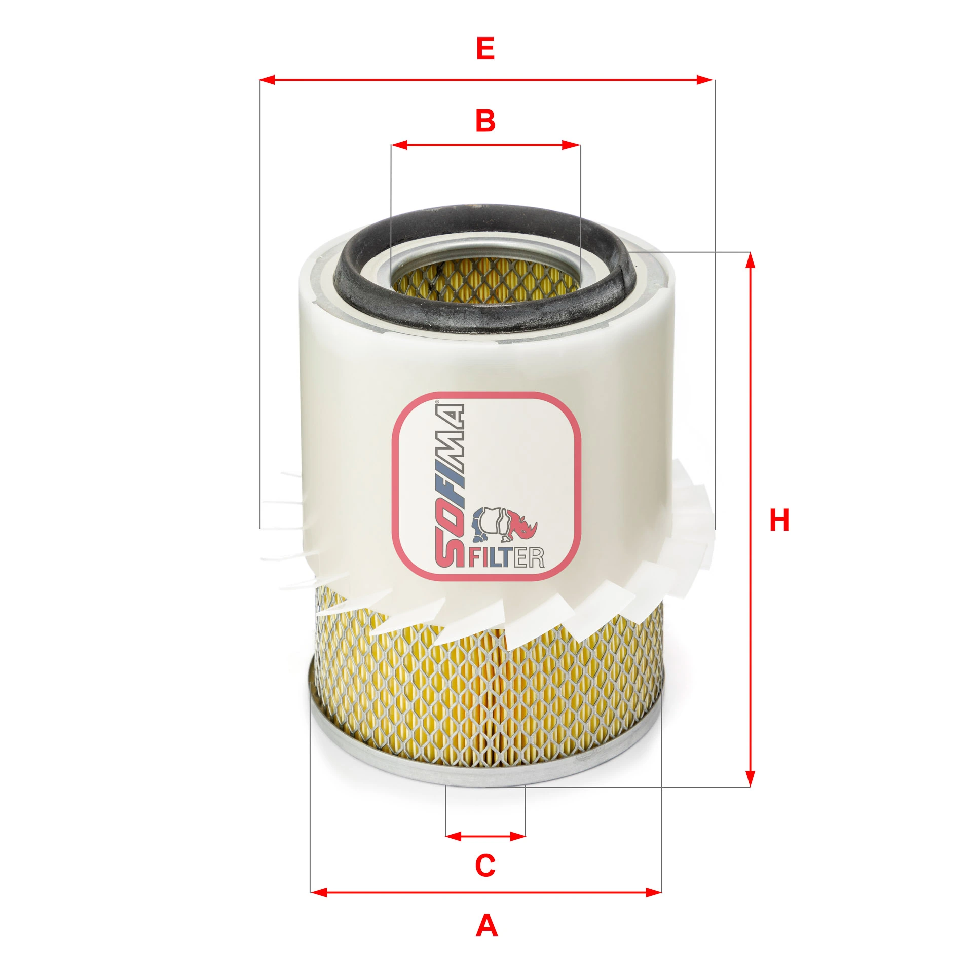 Filtre à air SOFIMA S 7282 A