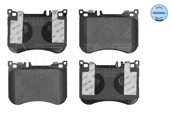 Kit de plaquettes de frein, frein a disque