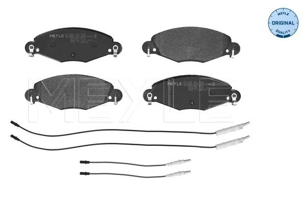 Kit de plaquettes de frein, frein a disque