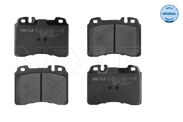 Kit de plaquettes de frein, frein a disque