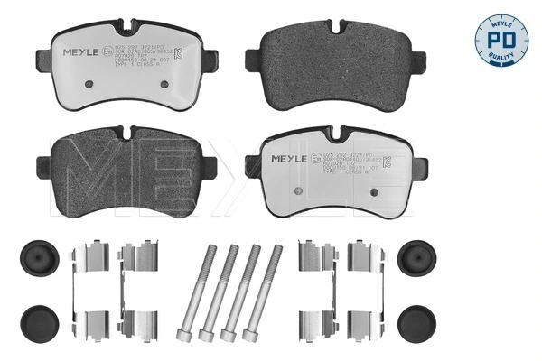 Kit de plaquettes de frein, frein a disque