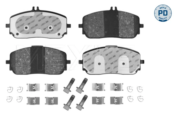 Kit de plaquettes de frein, frein a disque