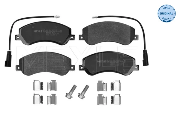 Kit de plaquettes de frein, frein a disque