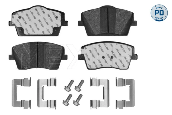 Kit de plaquettes de frein, frein a disque