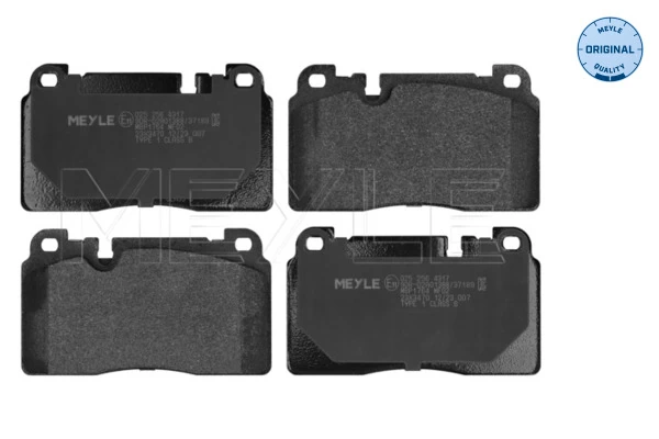 Kit de plaquettes de frein, frein a disque