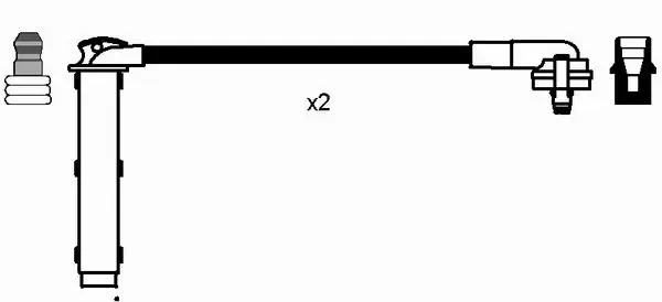 Kit de câbles d'allumage NGK 5405