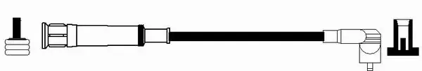 Câble d'allumage NGK 38710