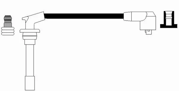 Câble d'allumage NGK 38997