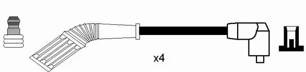 Kit de câbles d'allumage NGK 2997