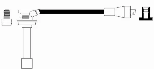 Câble d'allumage NGK 38821