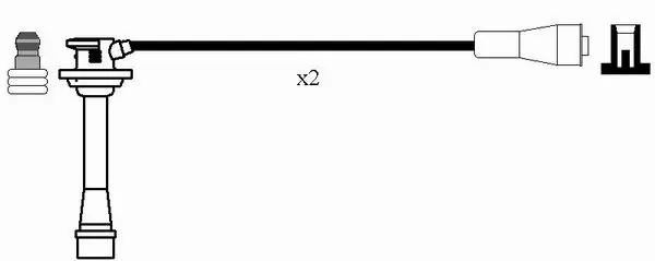 Kit de câbles d'allumage NGK 0717