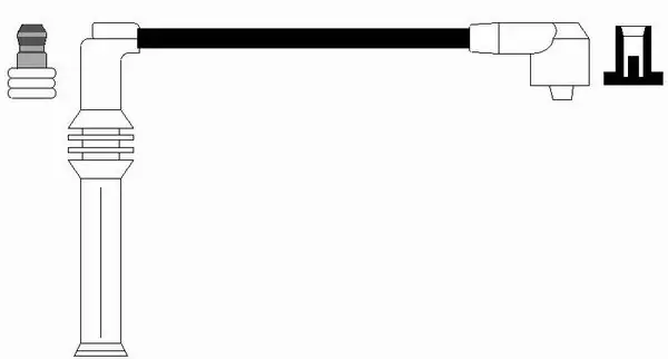Câble d'allumage NGK 38827