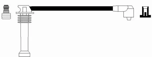 Câble d'allumage NGK 38985