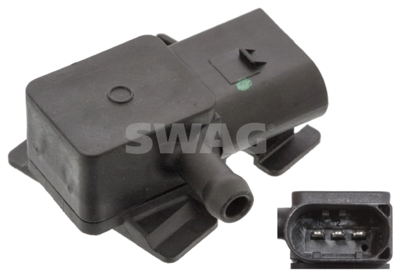 Sensor, exhaust pressure