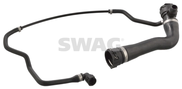 Патрубок системи охолодження гумовий з фітингами SWAG 20103416 для BMW 5 E60