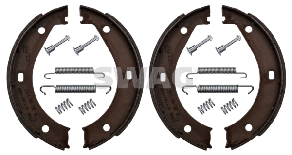Brake Shoe Set, parking brake