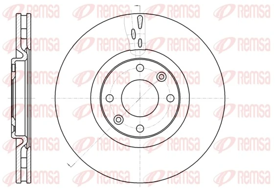REMSA 61059.10 — Диск гальмівний
