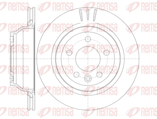 REMSA 61160.10 — Диск гальмівний
