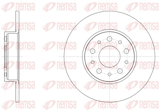 REMSA 61500.00 — Диск гальмівний
