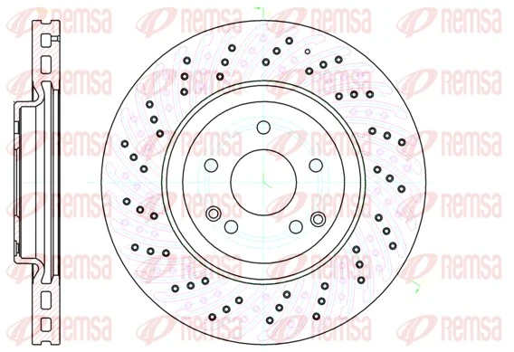 REMSA 61138.10 — Гальмівний диск