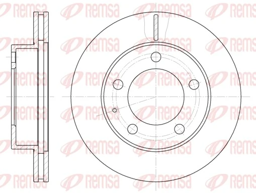 REMSA 6203.10 — Диск гальмівний