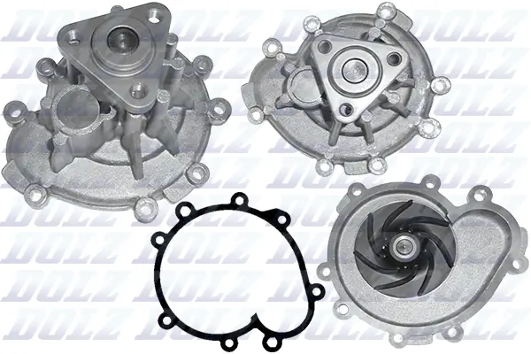 Pompe à eau, refroidissement du moteur DOLZ P500