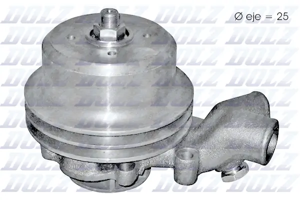 Pompe à eau, refroidissement du moteur DOLZ P377