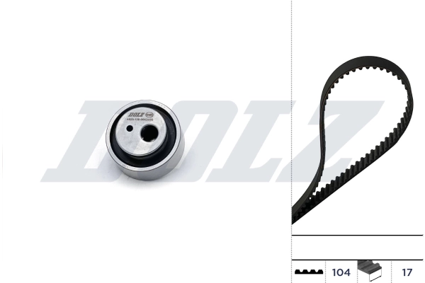 Kit Chaine K015127xs C15-Saxo-106