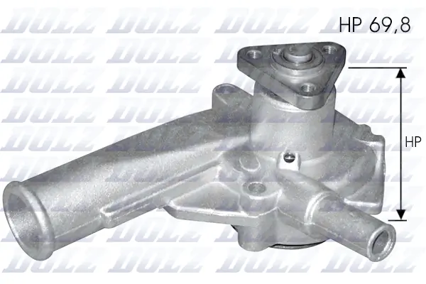 Pompe à eau, refroidissement du moteur DOLZ F137