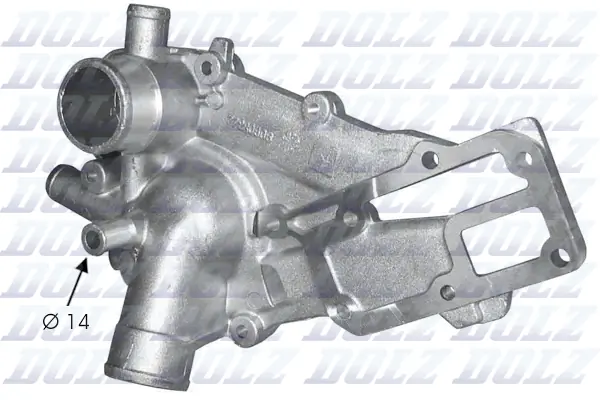 Pompe à eau, refroidissement du moteur DOLZ R049