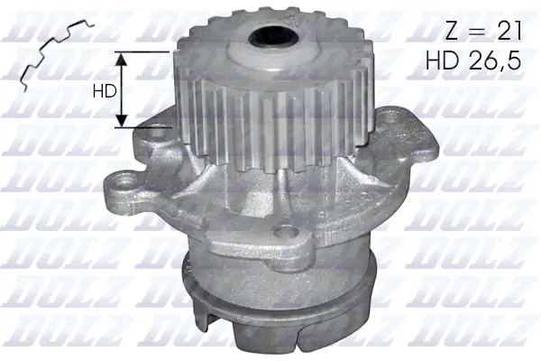 DOLZ L123 — Водяний насос