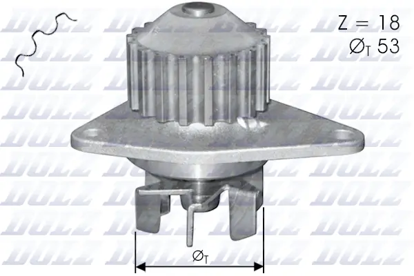 DOLZ C114 — Водяний насос