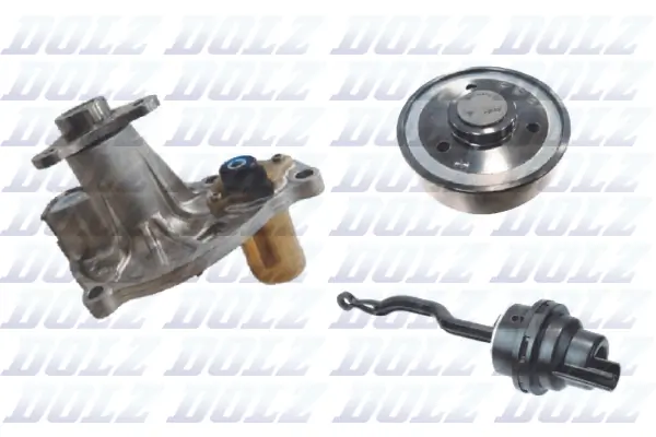 Pompe à eau, refroidissement du moteur DOLZ B262V