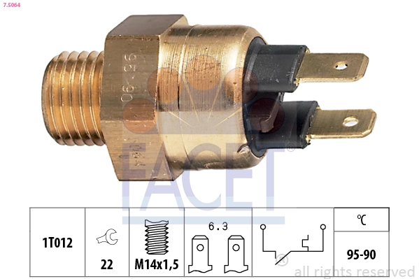 Temperature Switch, radiator fan