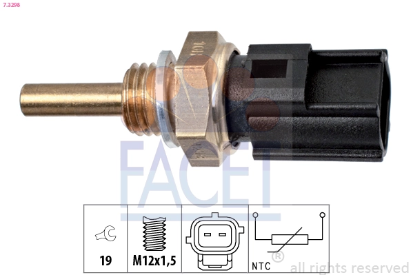 Sensor, coolant temperature
