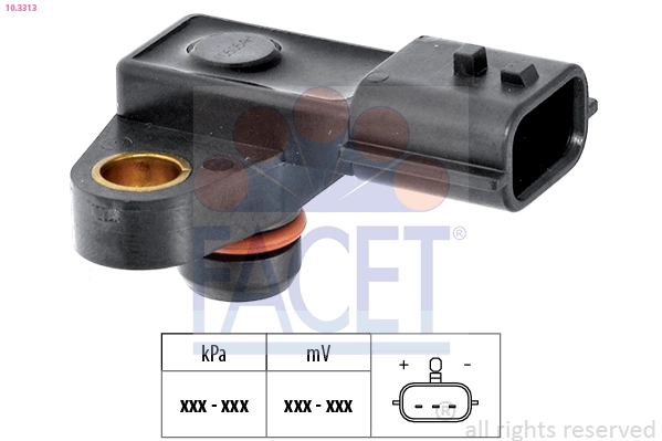 Pressure Sensor, brake booster