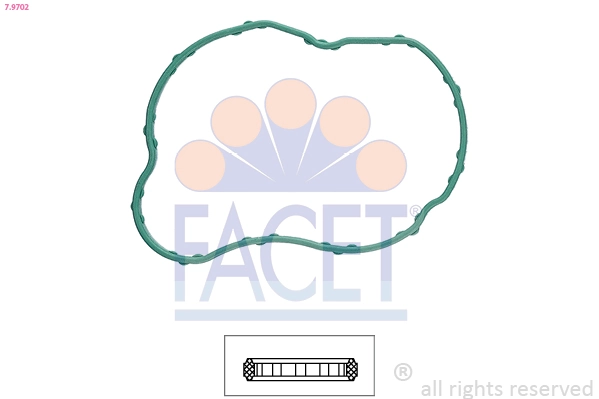 Gasket, thermostat housing