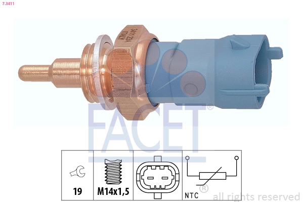 Sonde, température du liquide de refroidissement