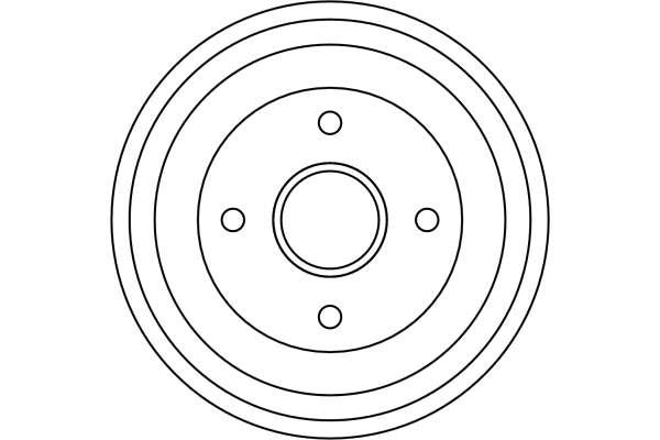 Tambour de frein TRW DB4275