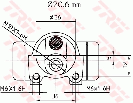 Cylindre de roue TRW BWF135