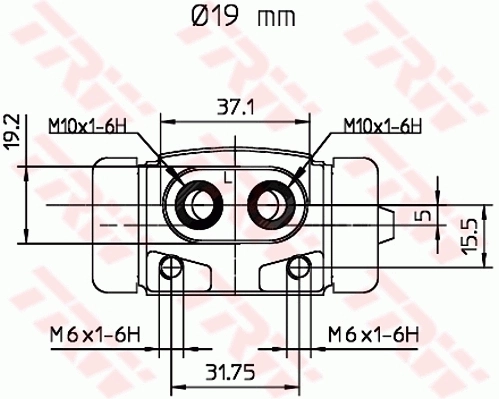 Cylindre de roue TRW BWD189